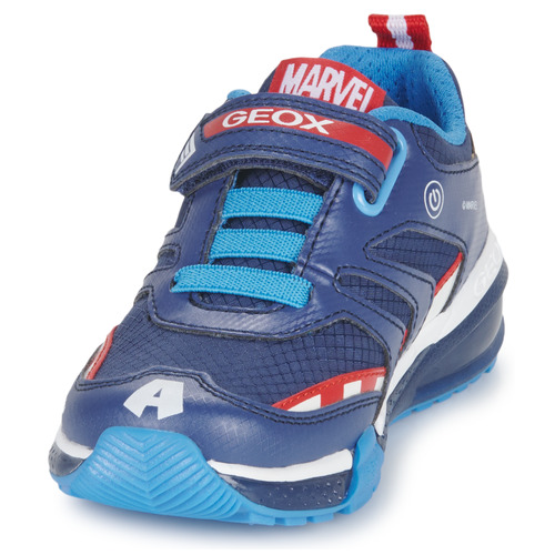 Geox - J BAYONYC BOY C - Bleu / Rouge