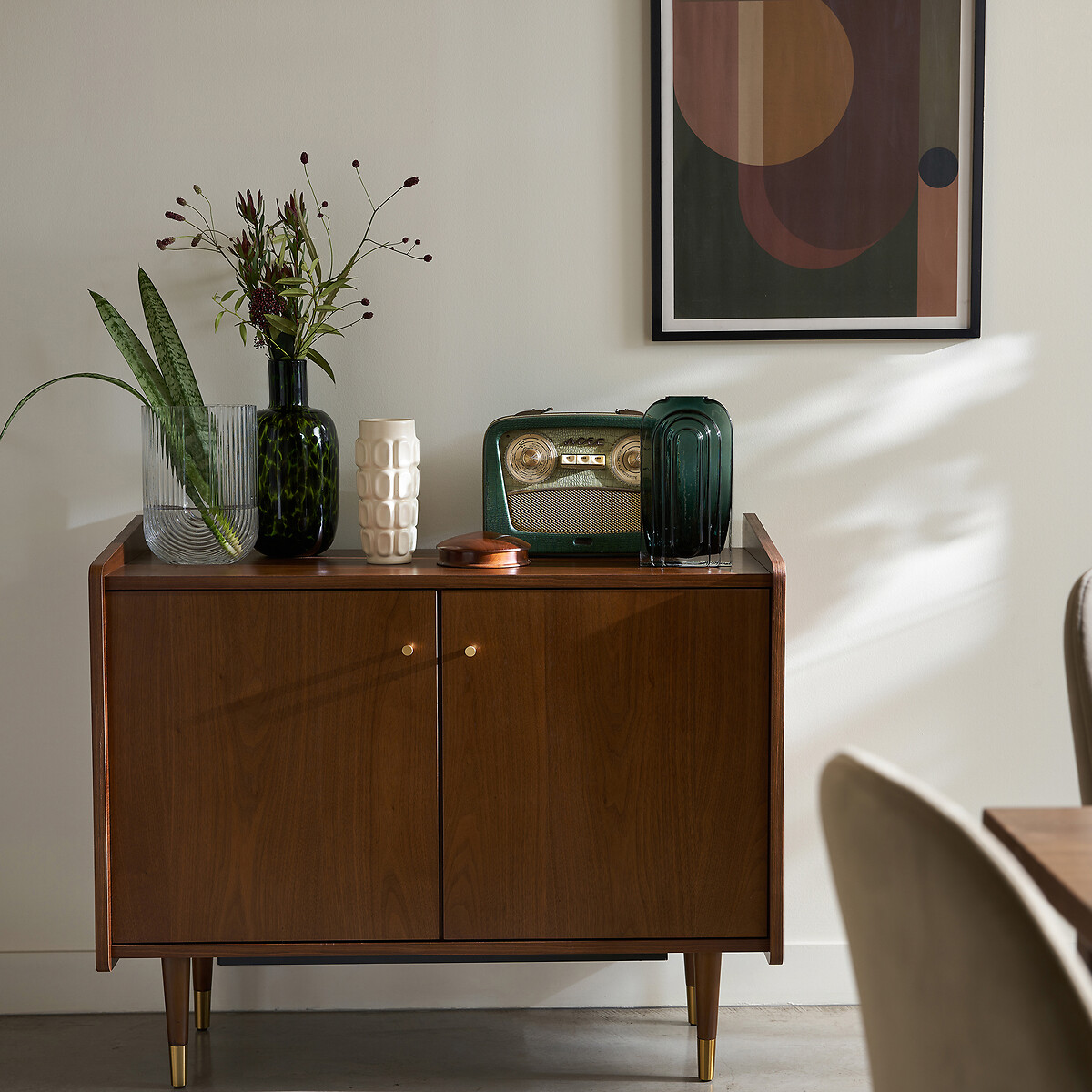 LA REDOUTE INTERIEURS<br>Vaso de vidro Alt.25 cm, Arkenvia