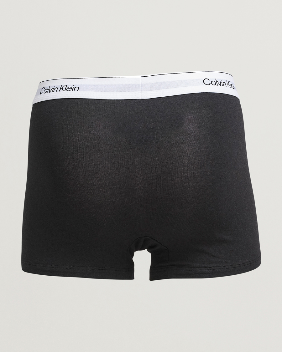 Calvin Klein 3-Pack Icon Cotton Stretch Relaxed Trunk Black/White/Grey