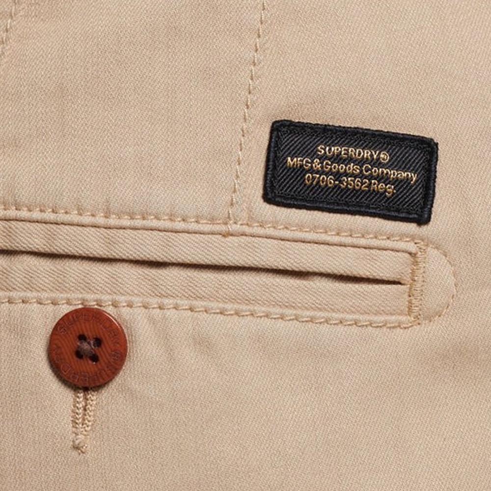 Superdry Short Beige Homme Superdry Officer Chino