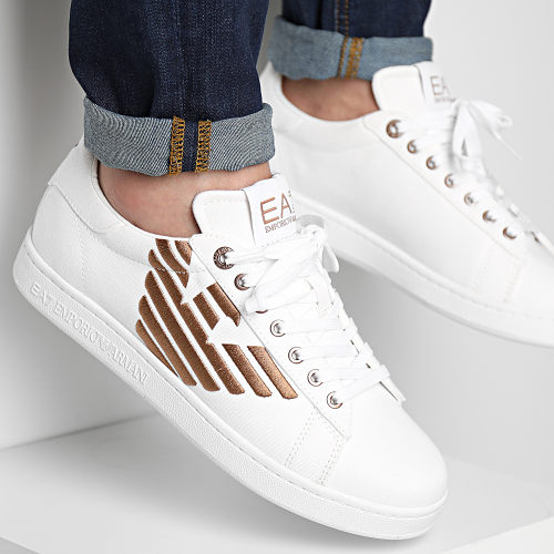 Baskets X8X001-XK255 White Bronze
