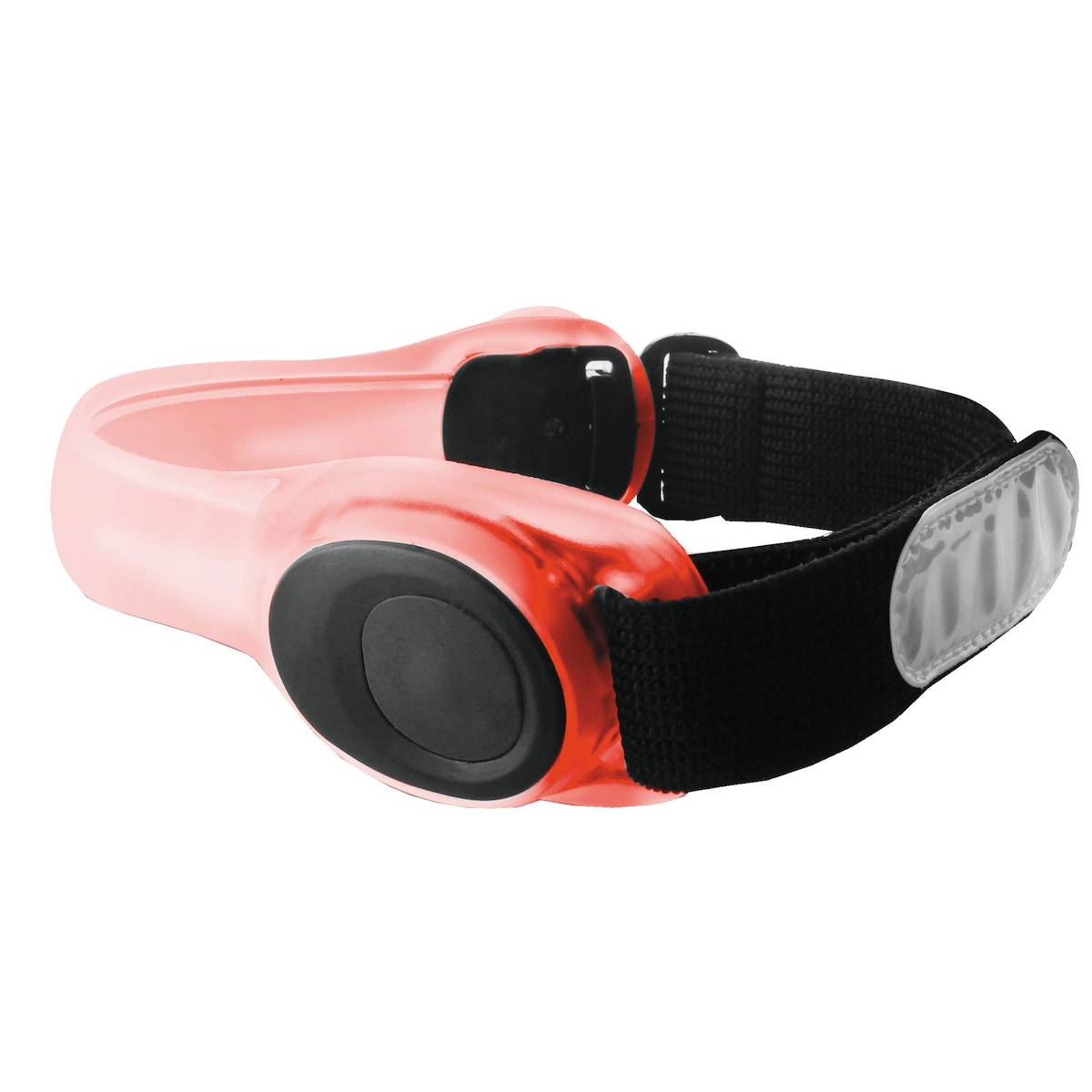 Puro Universal mobilarmbånd m/LED-lys (rød)