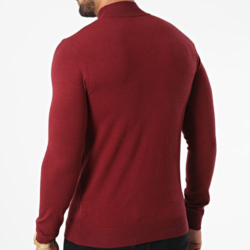 Pull Col Cheminée S2003 Rouge