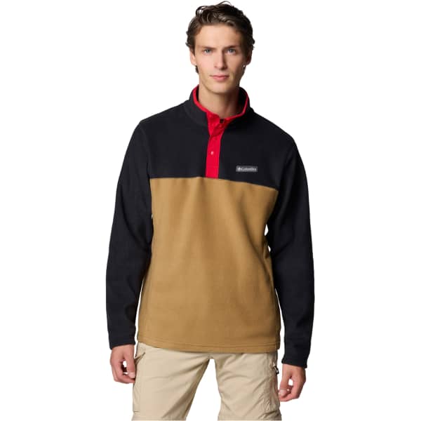 Sweat polaire COLUMBIA STEENS MOUNTAIN HALF SNAP II DELTA/BLACK/MOUNTAIN RED