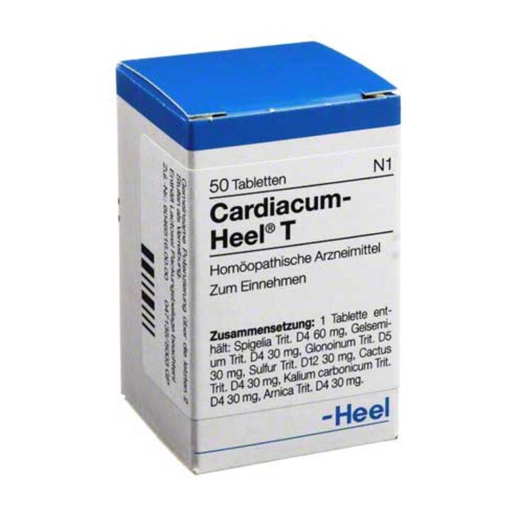 Cardiacum Heel T Tabletten, 50 St