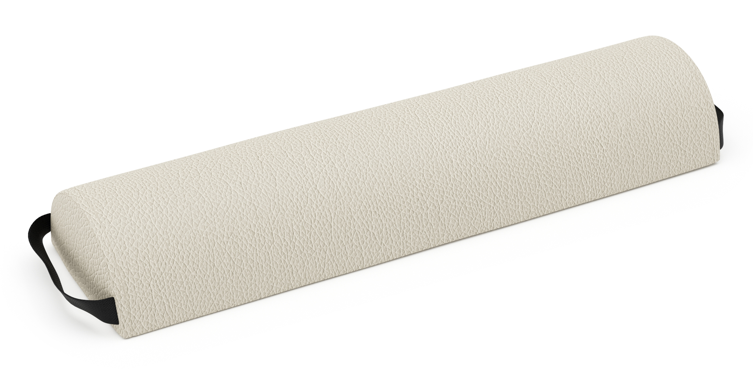 Nackenrolle halbrund 66 cm beige