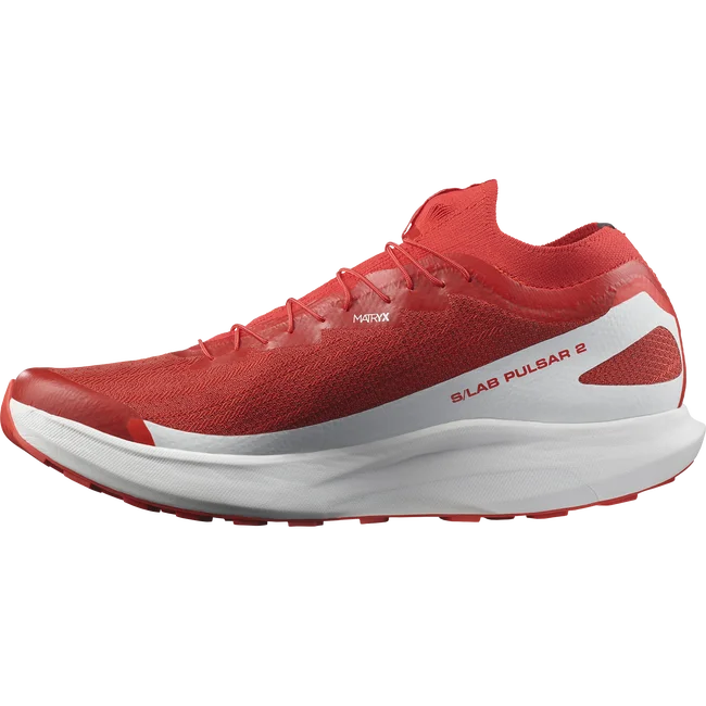 S/LAB PULSAR 2  Trailrunning-Schuhe Unisex FieryRed/FieryRed/White