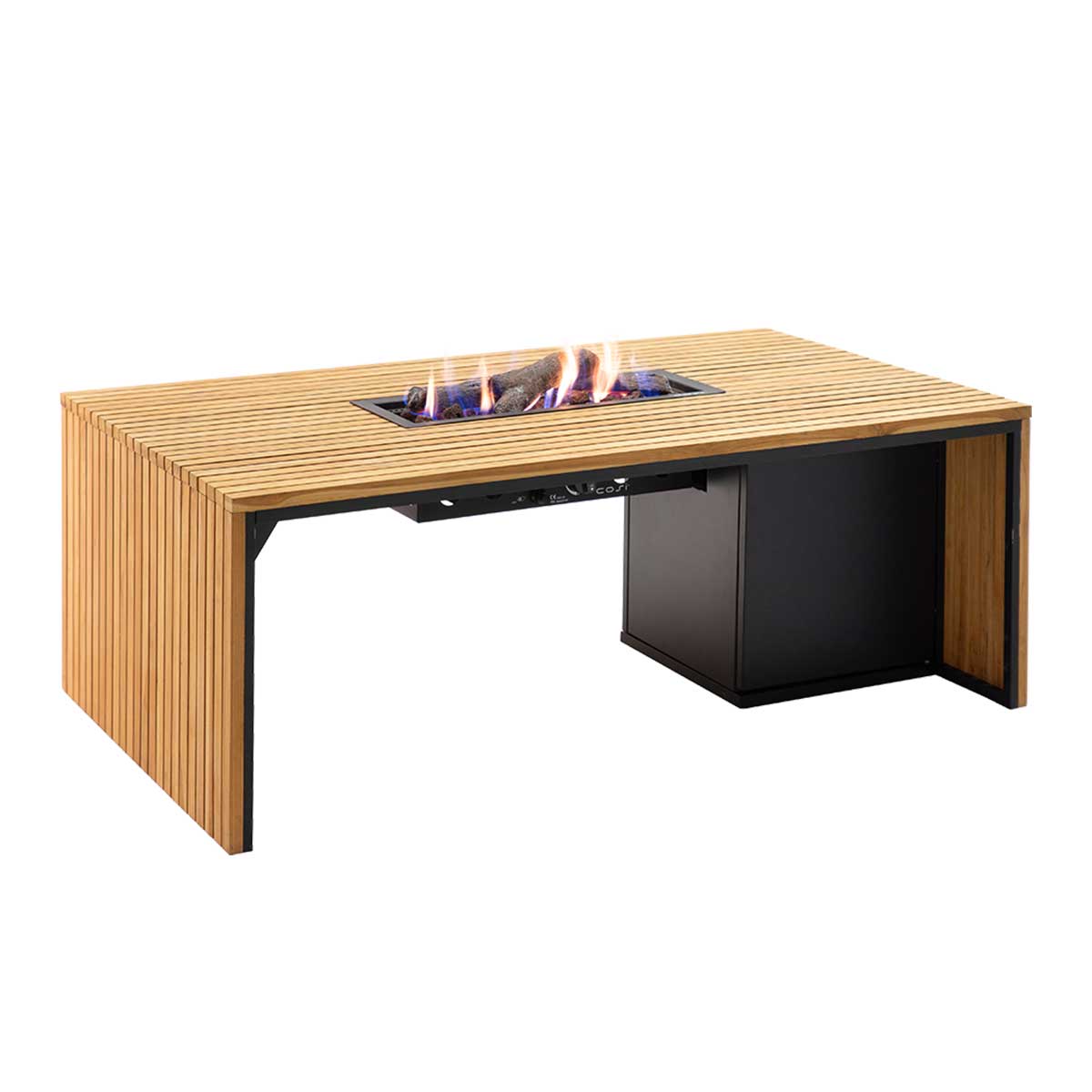 Cosibridge 140 vuurtafel - teak