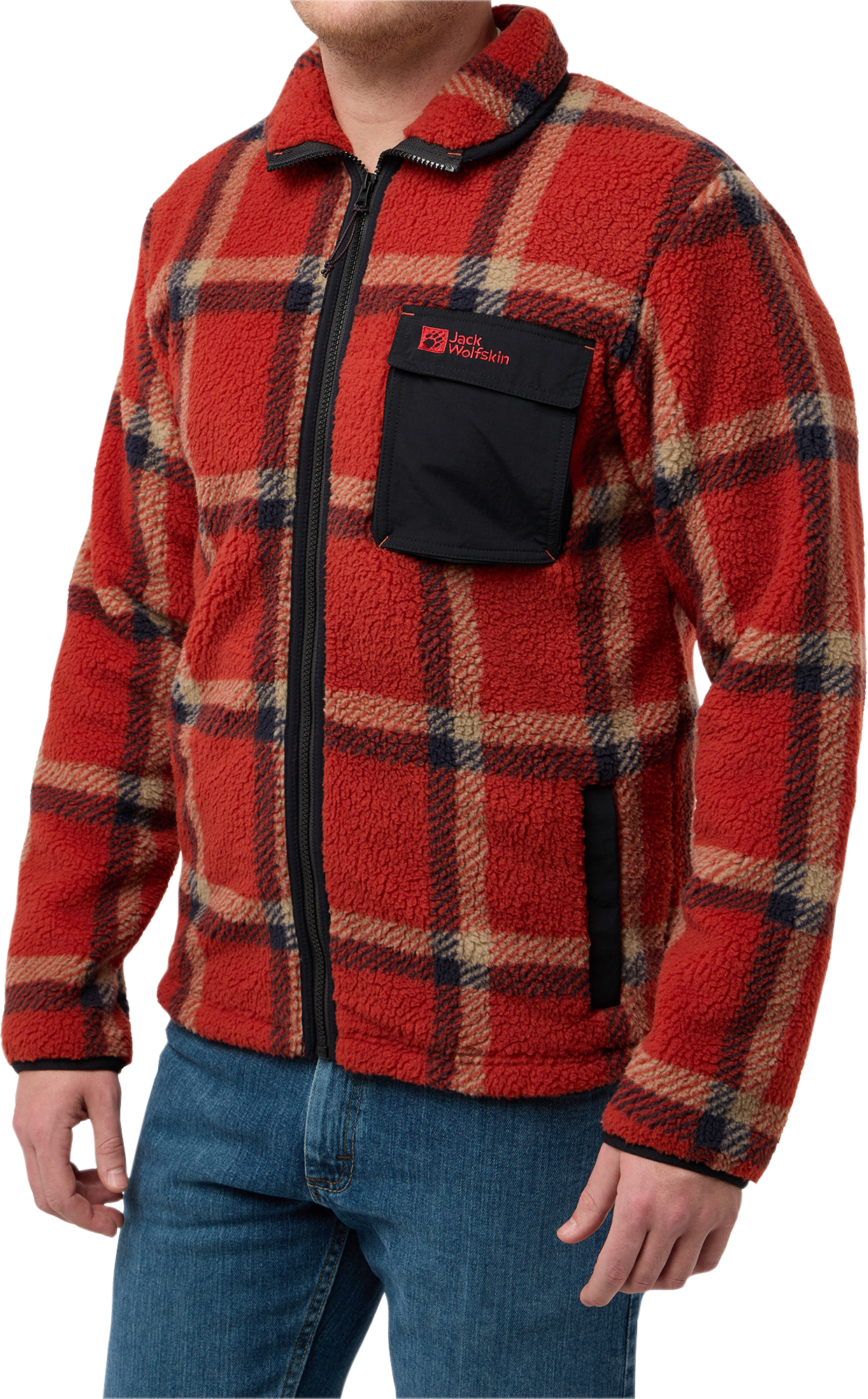 Jack Wolfskin Felslicht Herrenfleecejacke