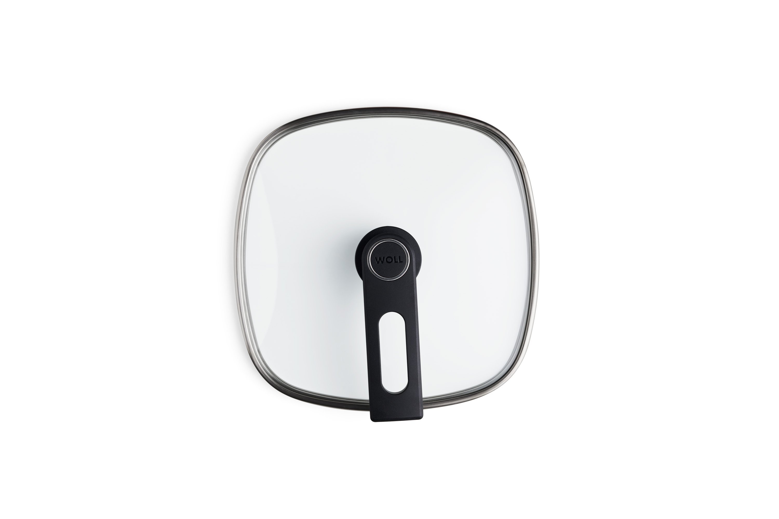 Smart Lid Sicherheitsglasdeckel, viereckig - Größe: 26 x 26 cm von WOLL
