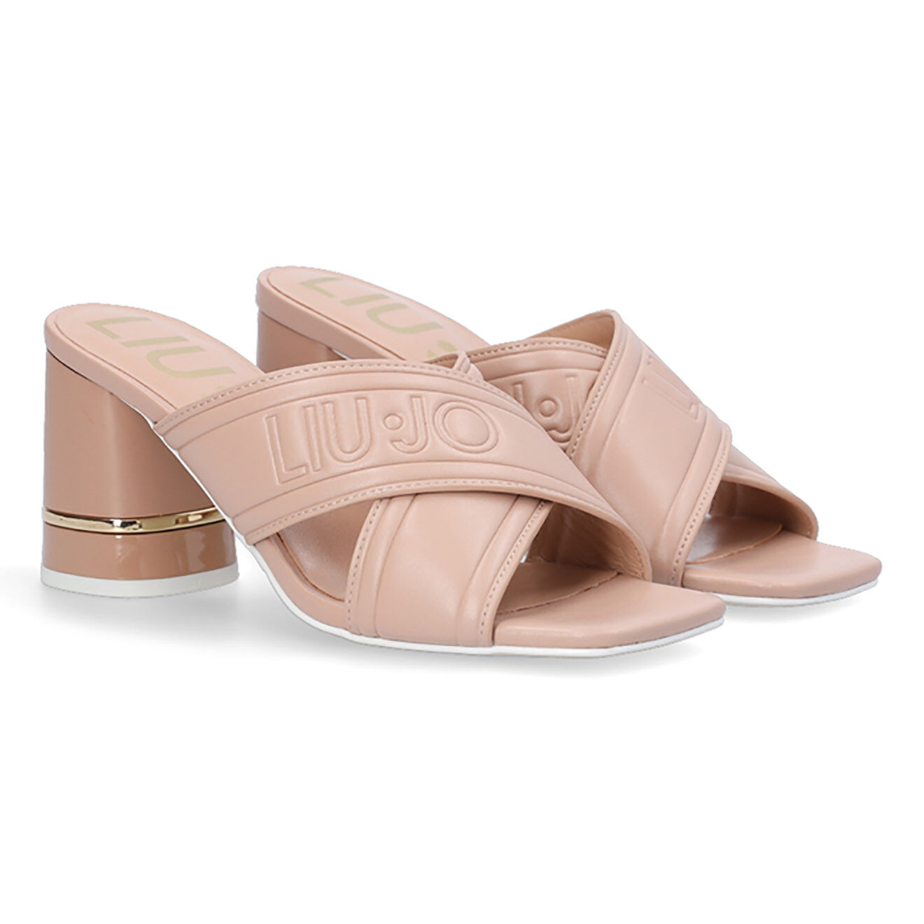 Liu-Jo Sandales Nice beiges - Talon 8 cm