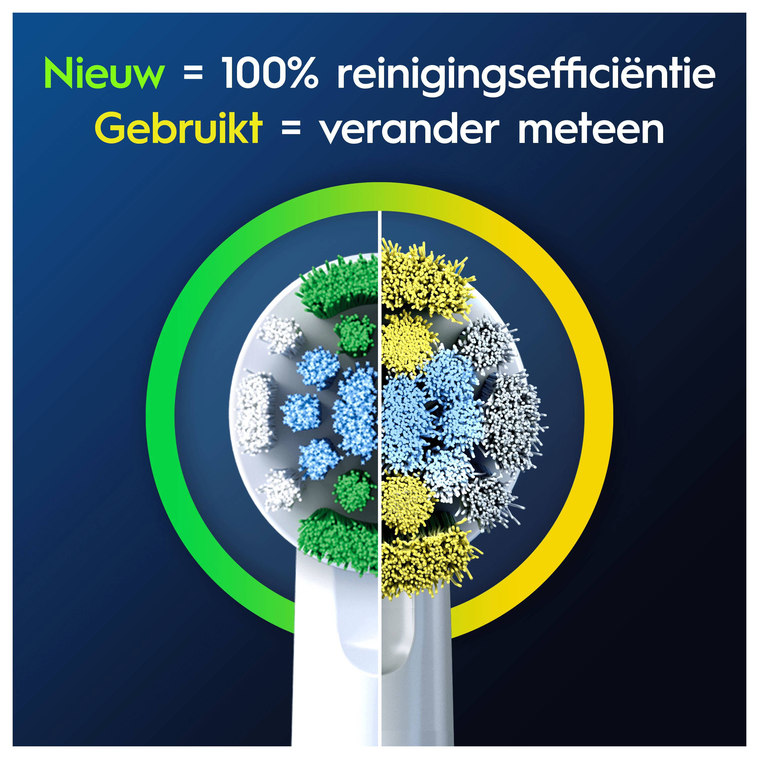 Oral-B Pro Precision Clean opzetborstels wit 10 stuks