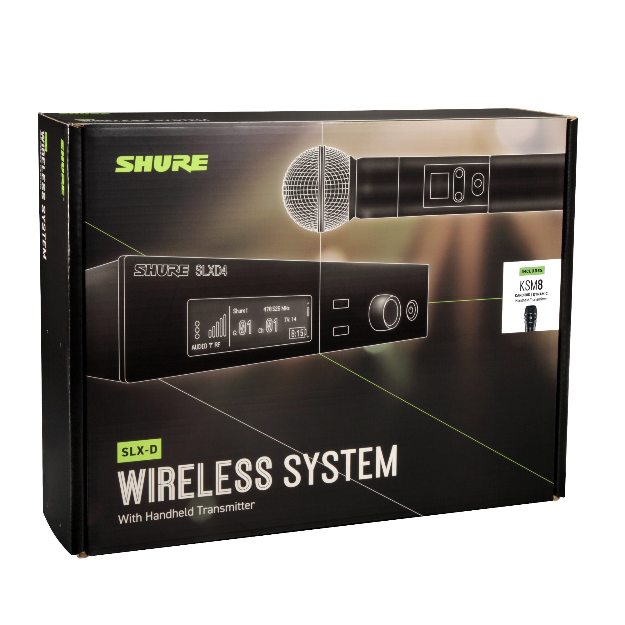 Shure SLXD24/K8B-S50 handheld draadloos (823 - 832 MHz)