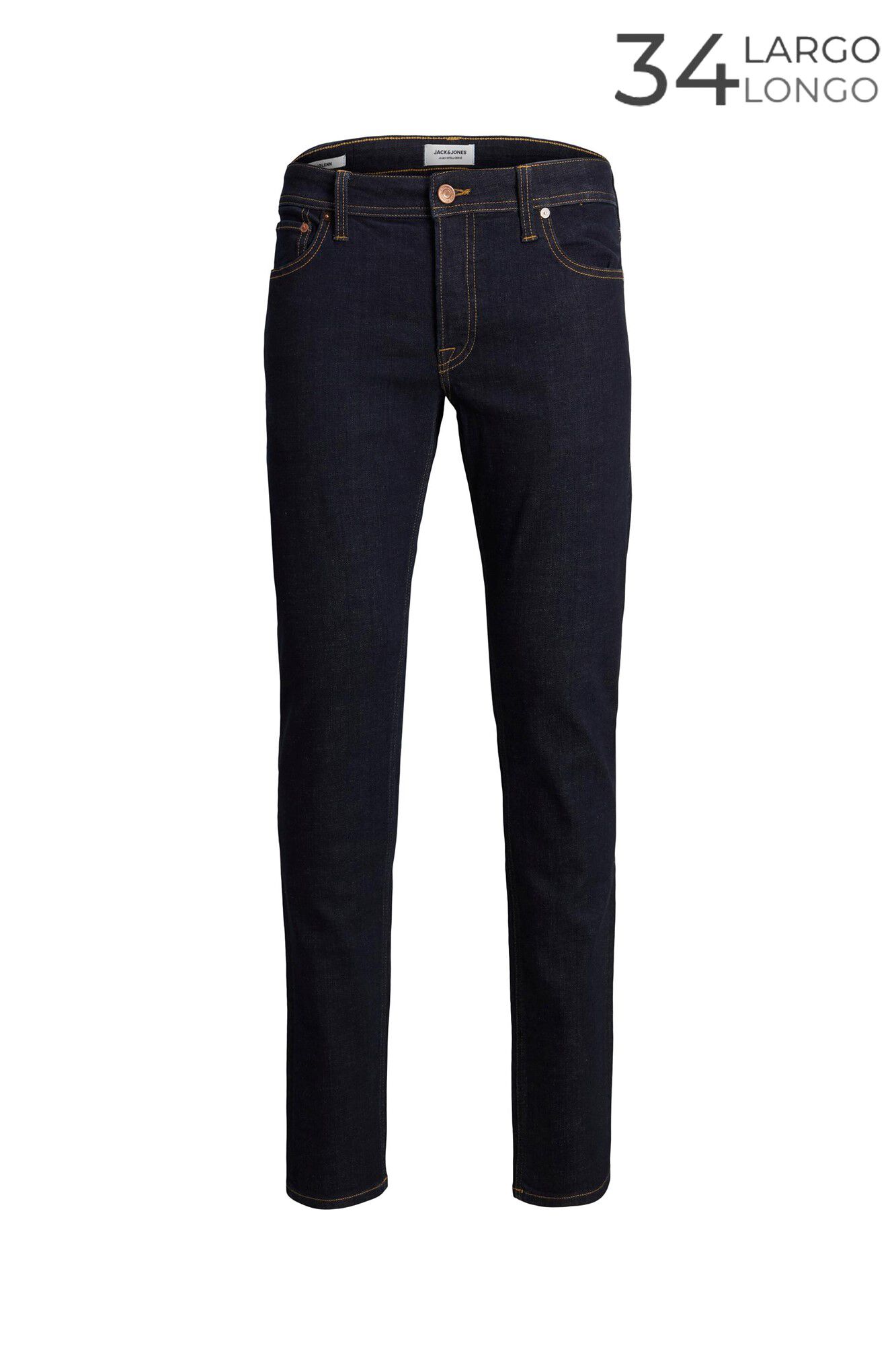 Calça jeans slim fit - azul médio