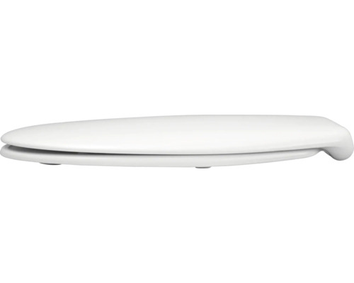 REIKA Ida toiletzitting, wit, met soft-close mechanisme en Quick&Clean, ovale vorm
