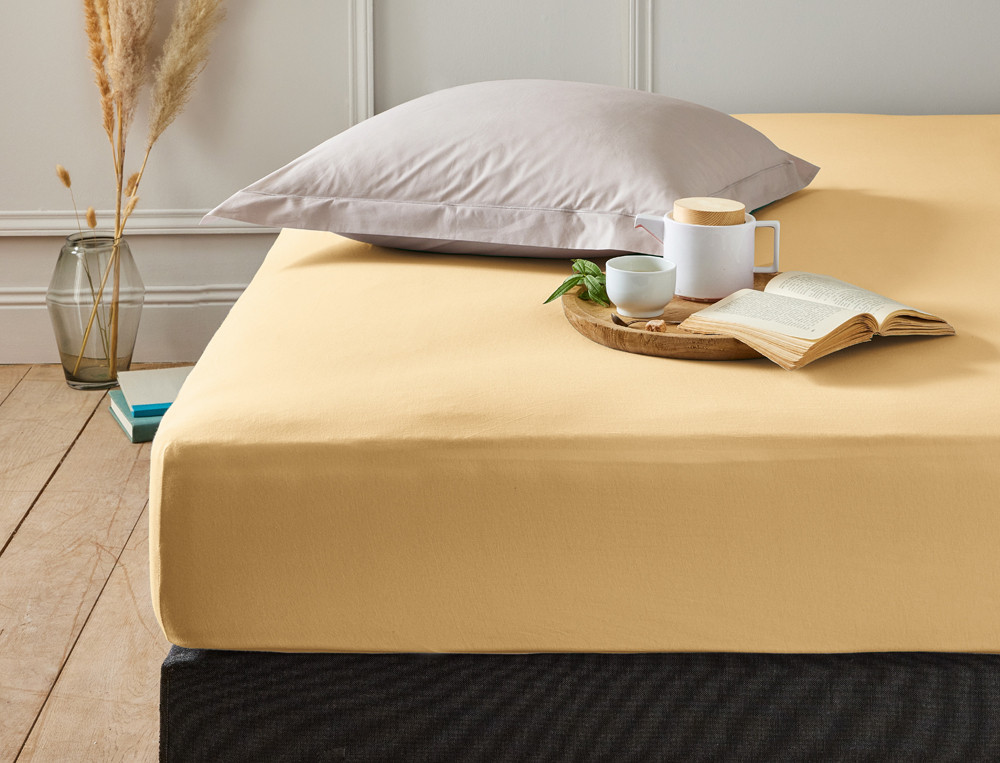 Pack 2 draps-housses-Jersey extensible