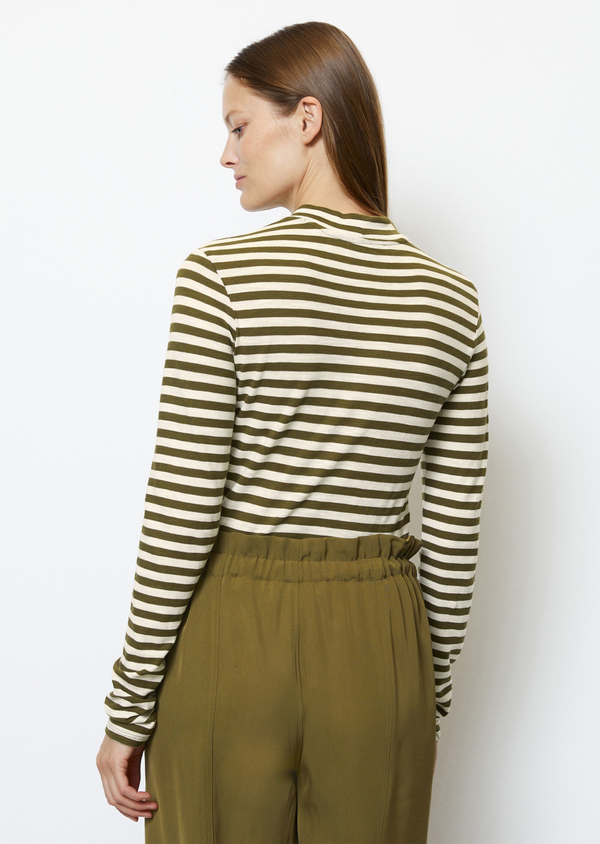 Longsleeve regularaus Slubjersey