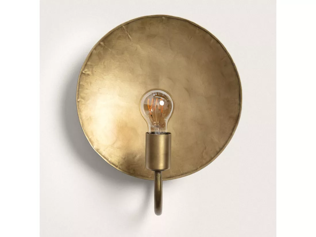 Lampe Murale Métal Anusha Doré