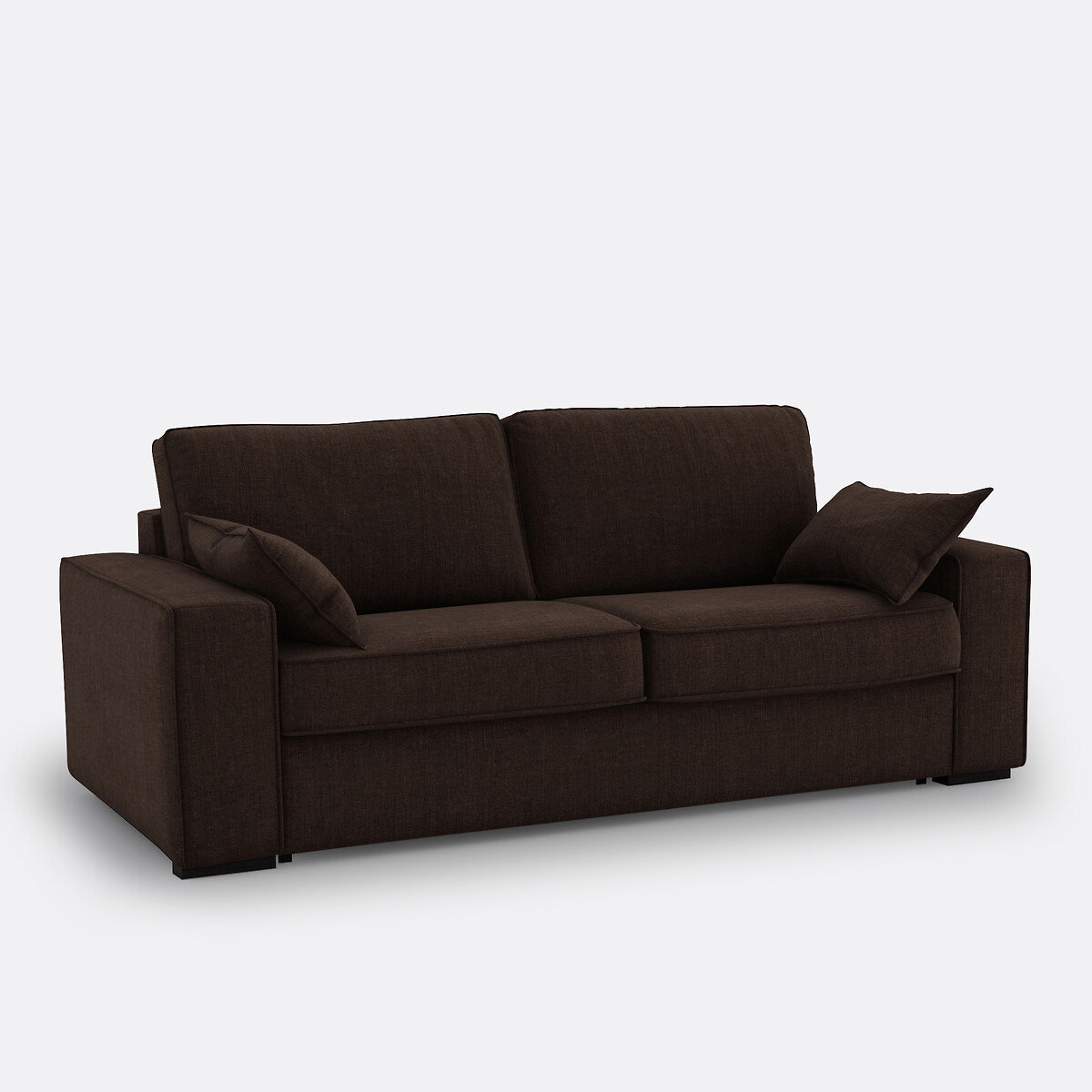 LA REDOUTE INTERIEURS<br>Sofá cama em algodão/linho, espuma, Cécilia