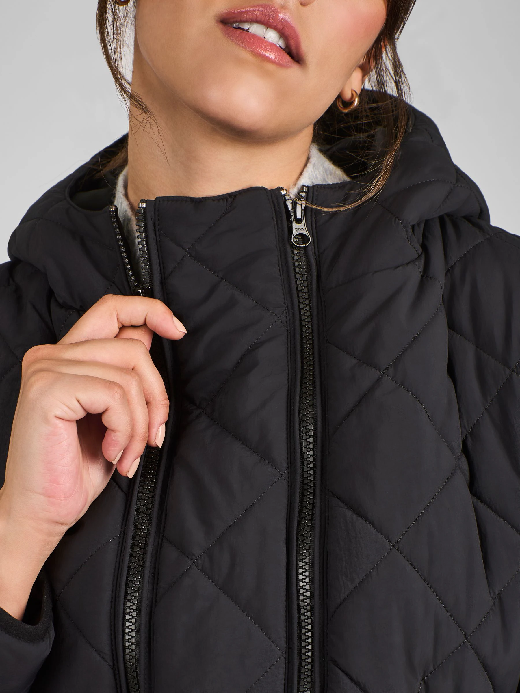 JoJo Maman Bébé 2-In-1 Maternity Quilted Jacket