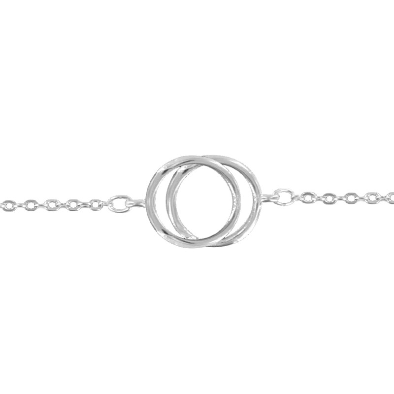 Bracelet en acier doré jaune