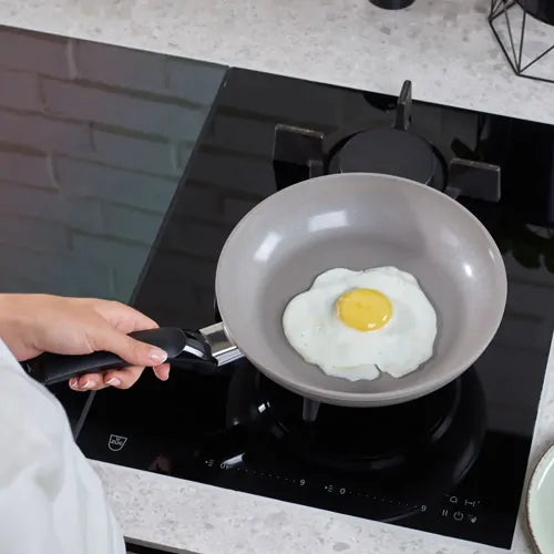 Fissler Ceratal Comfort Koekenpannen 24   28cm - met Deksels