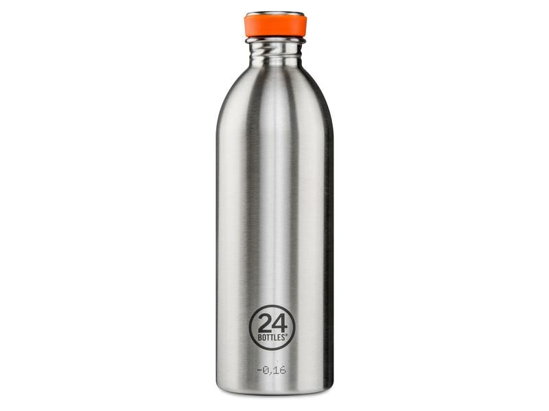 24Bottles Trinkflasche Urban 1000 ml, Steel Trinkflasche aus rostfreiem Edelstahl
