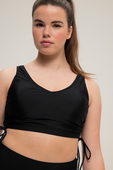 Bikini-Top, Softcups, seitliche Raffbänder