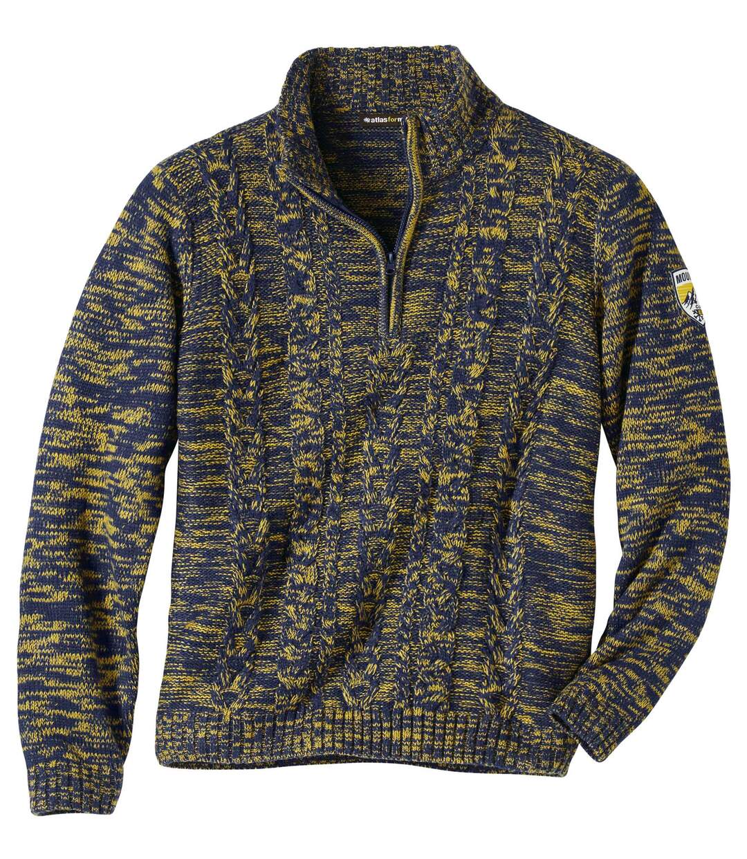 Pull Camionneur Tricot à Torsades