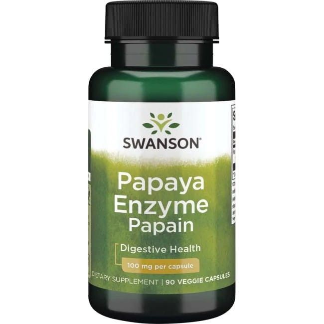 SWANSON Papaya Enzym Papain 100 mg