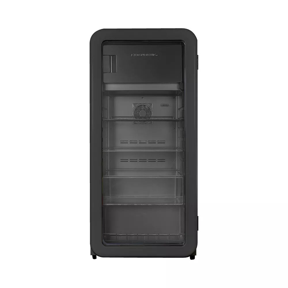 Kibernetik FSP RKS149 Retro Getränkekühlschrank schwarz