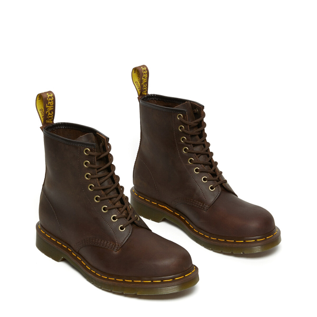 DR. MARTENS<br>Botas de couro 1460 Crazy Horse