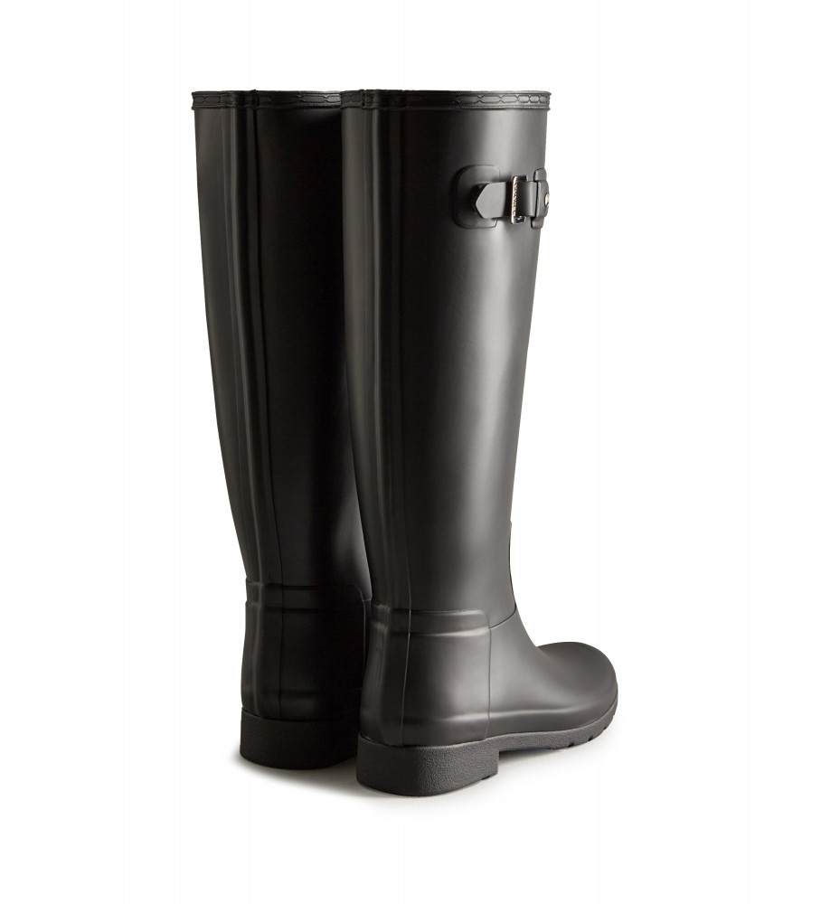 Hunter Botas Tall Orig Refinado negro