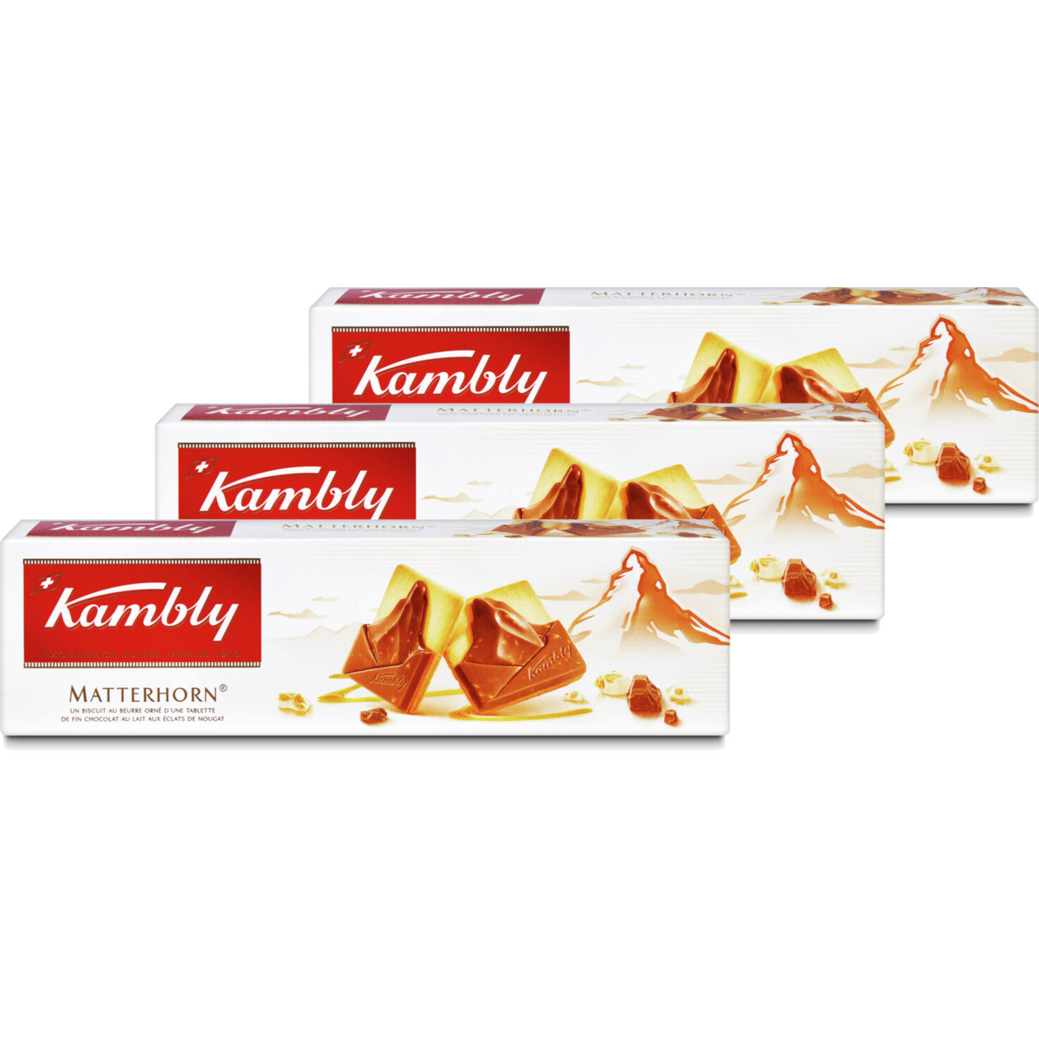 Kambly Guezli Mont Choco 3x100g