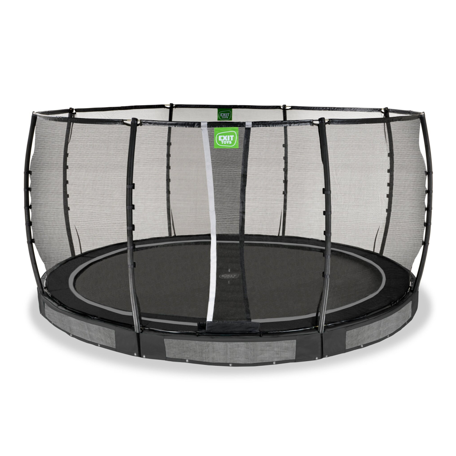 EXIT Allure Premium inground trampoline ø427cm - zwart