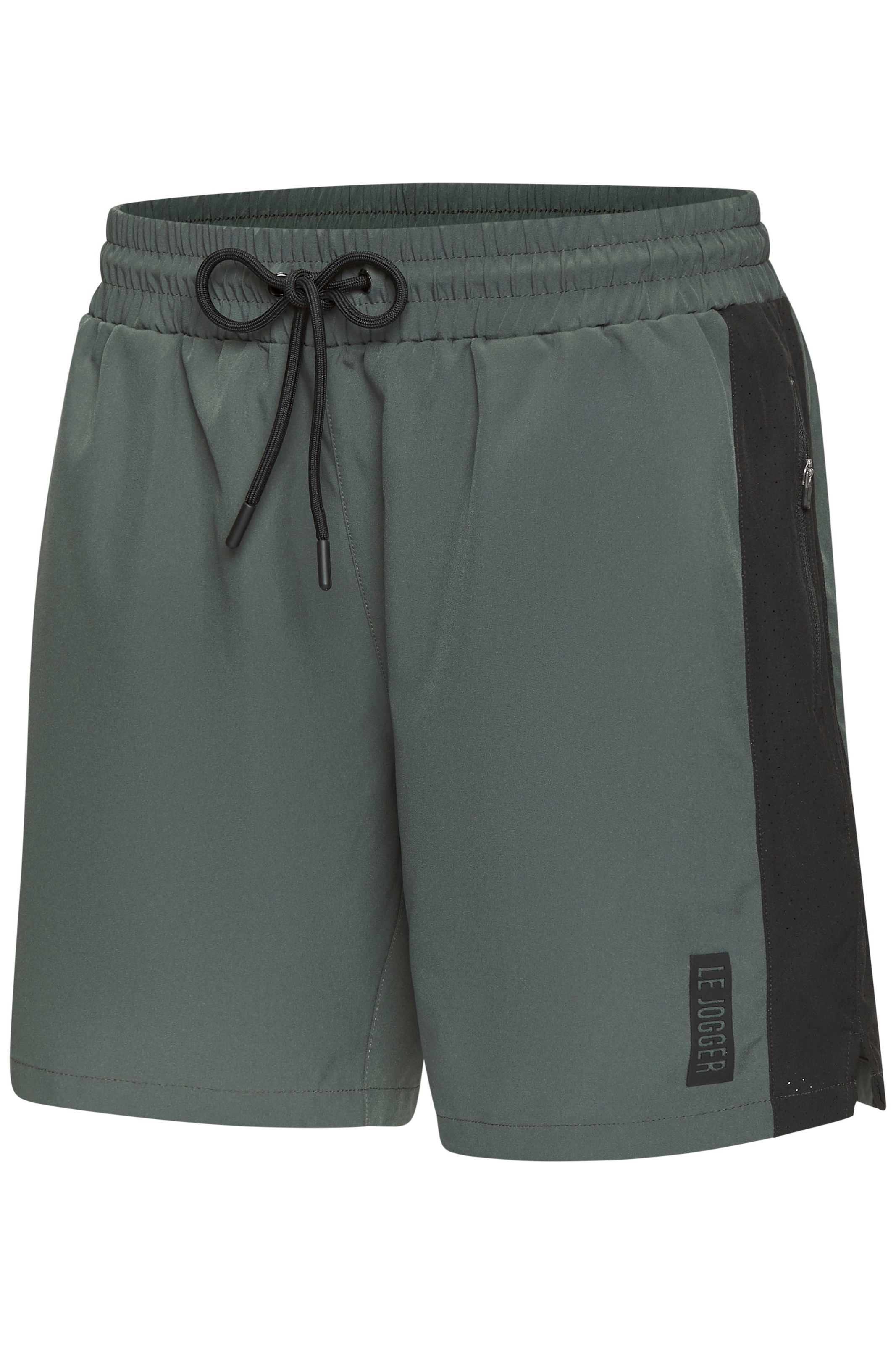 le jogger® Shorts  mit seitliche Mesheinsatz und Reissverschlusstaschen