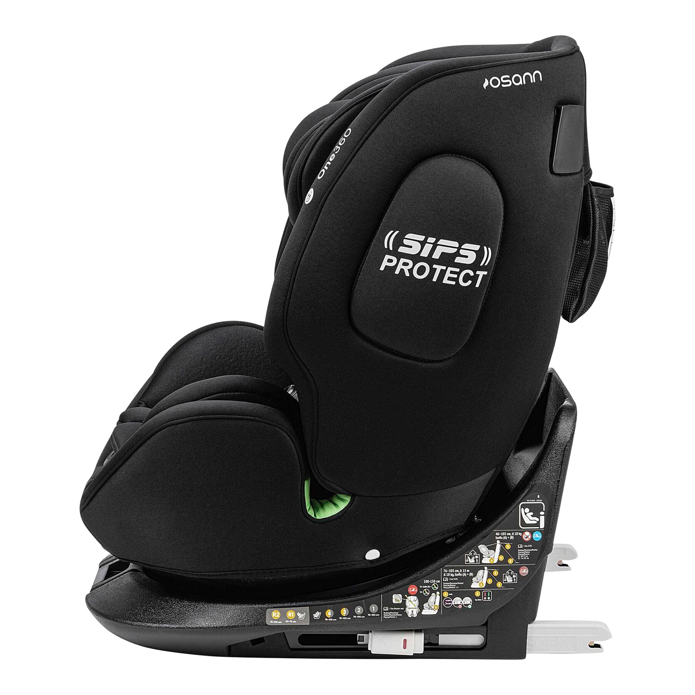 Osann Kindersitz One360 i-Size all black