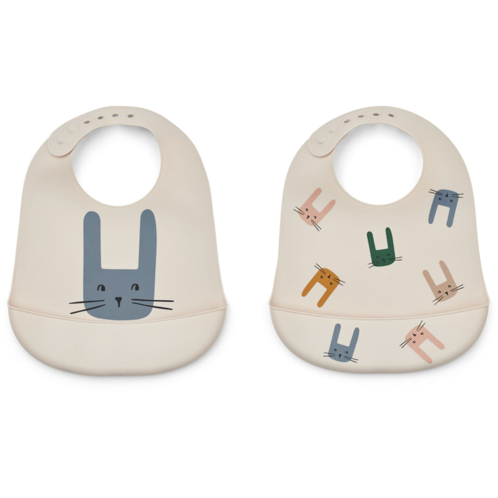 Køb LIEWOOD Bunny / Sandy Tilda Printed Hagesmæk 2-Pak