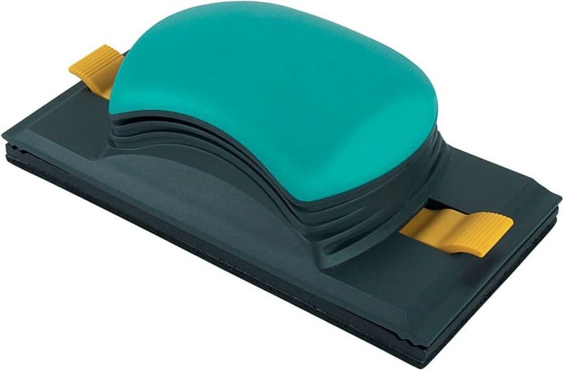 Wolfcraft - Handschuurblok - Universeel - 2-componenten Greep - 93 x 230 Mm