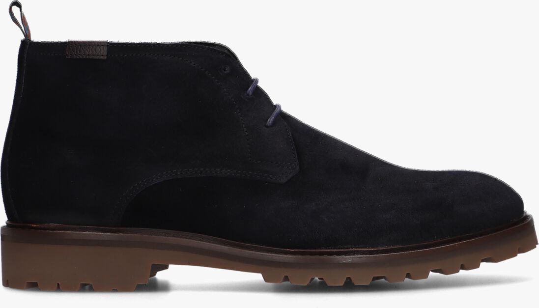 FLORIS VAN BOMMEL blauwe floris van bommel veterschoenen sfm-50082