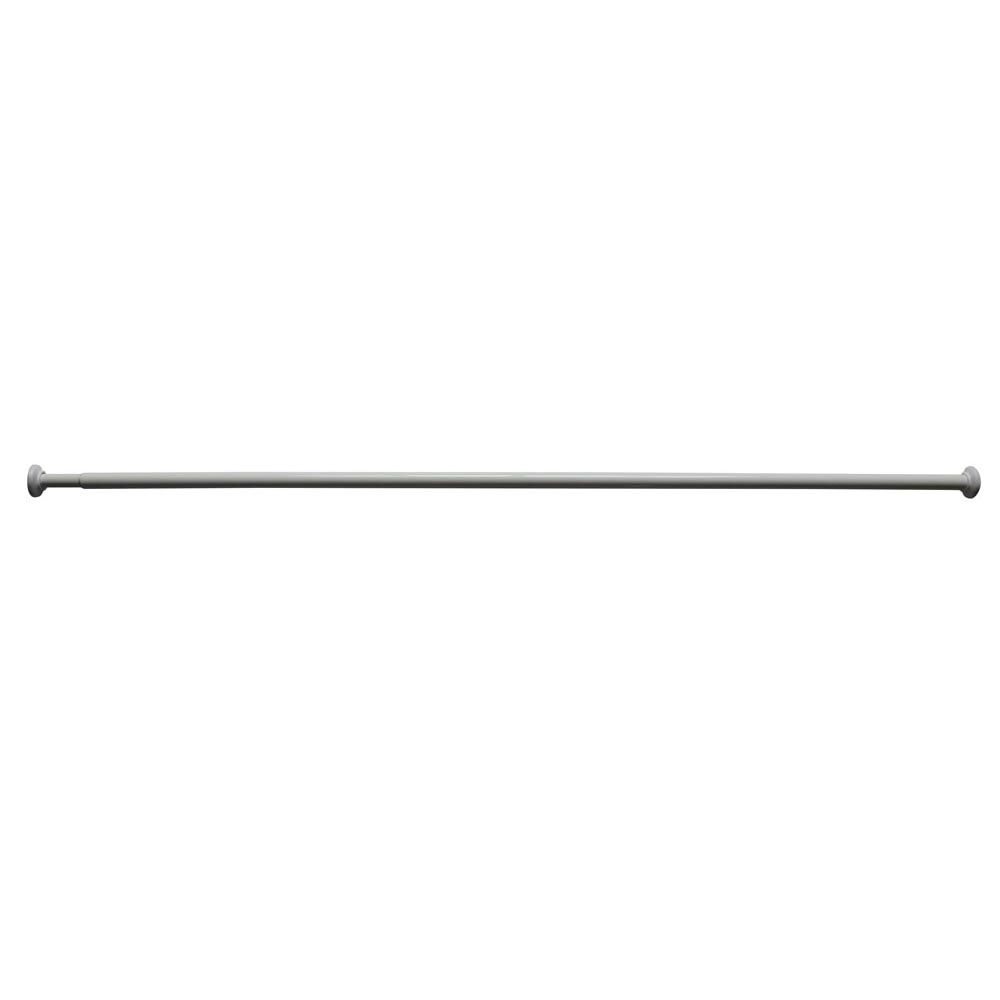 Tringle à pression Extensible Métal Blanc 110-200 cm