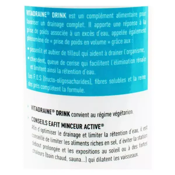 Eafit Vitadraine Bebida Drenante e Anti-Retenção de Água 500ml