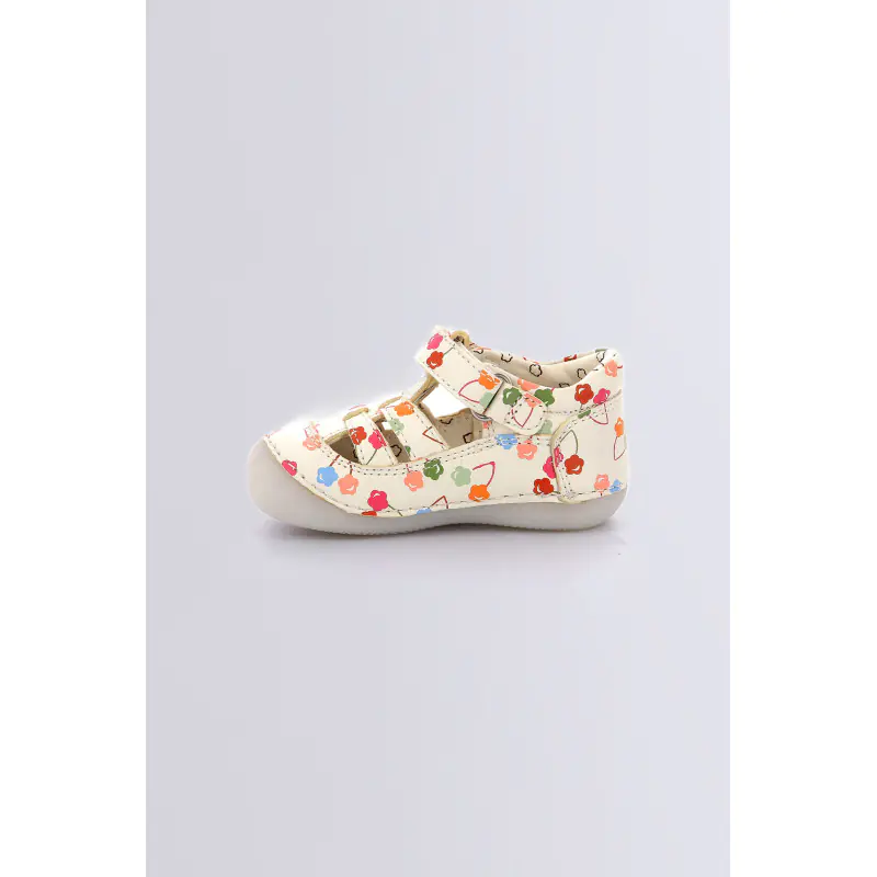 Sushy Blanc cerises SALOMÉS Cuir Fille
