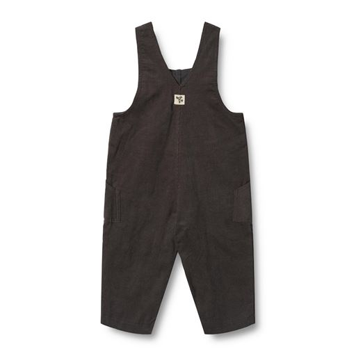 Wheat Viggo Overalls, Raven, 92 cm