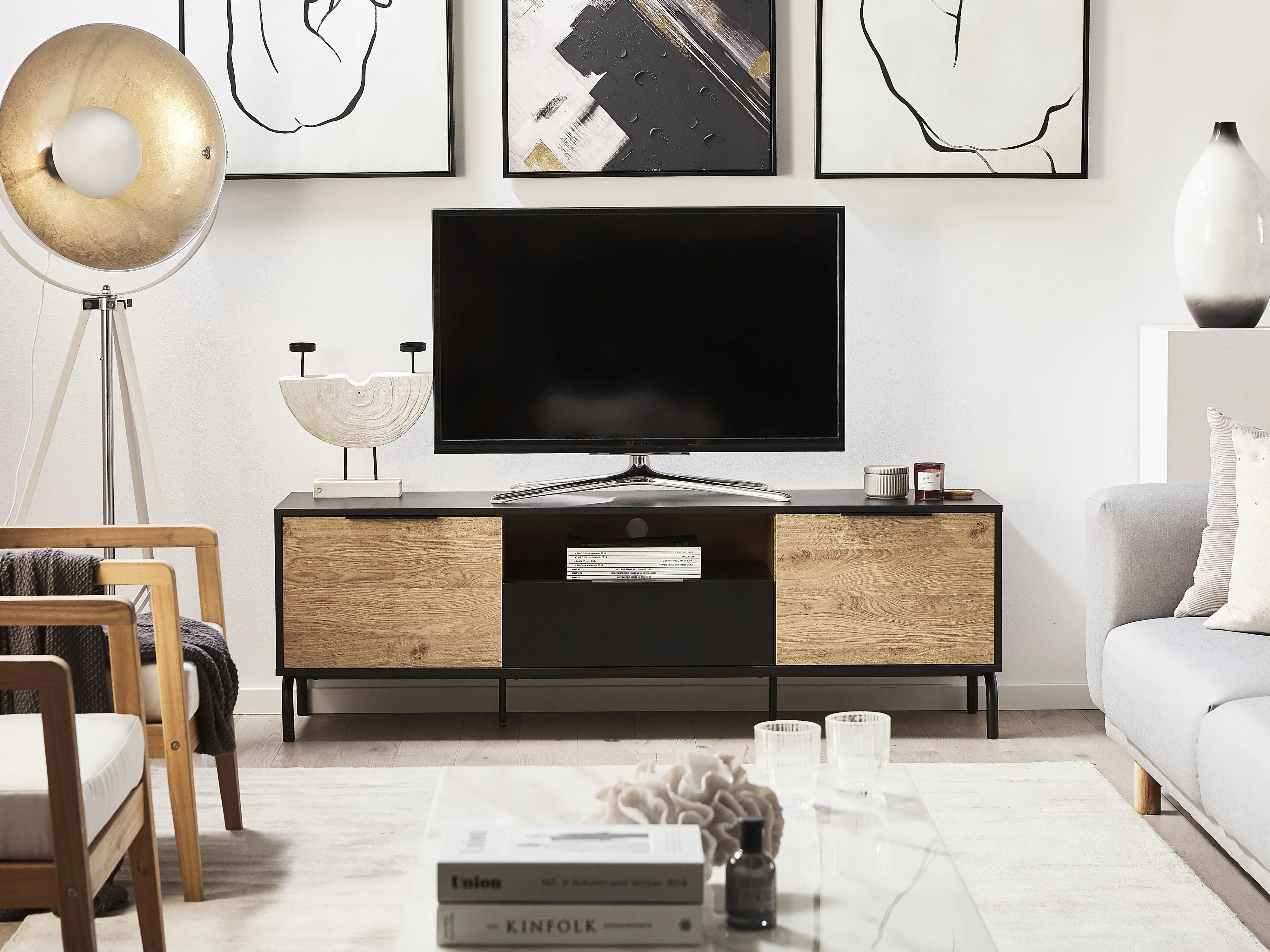 TV-meubel ARKLEY Zwart