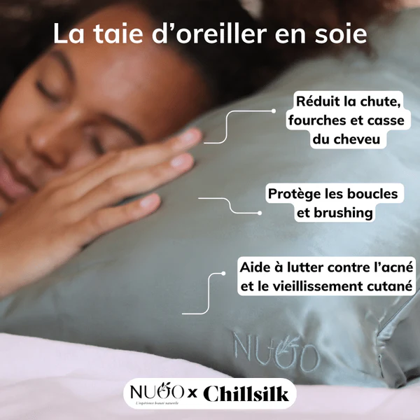 Nuoo L'édition limitée NUOOxChillsilk - La taie + la Gelée boucles 200ml