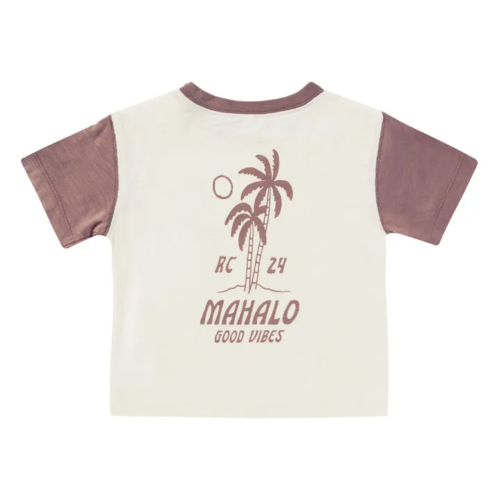 Rylee + Cru T-Shirt Mahalo | Ivoire