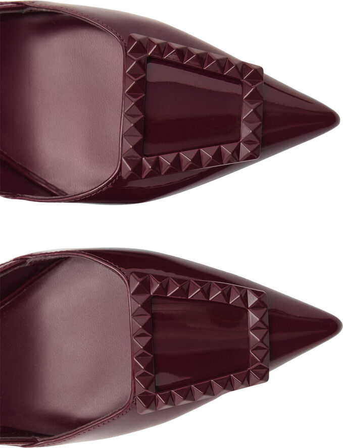 MANGO Patent leather slingback-heeled sho 78