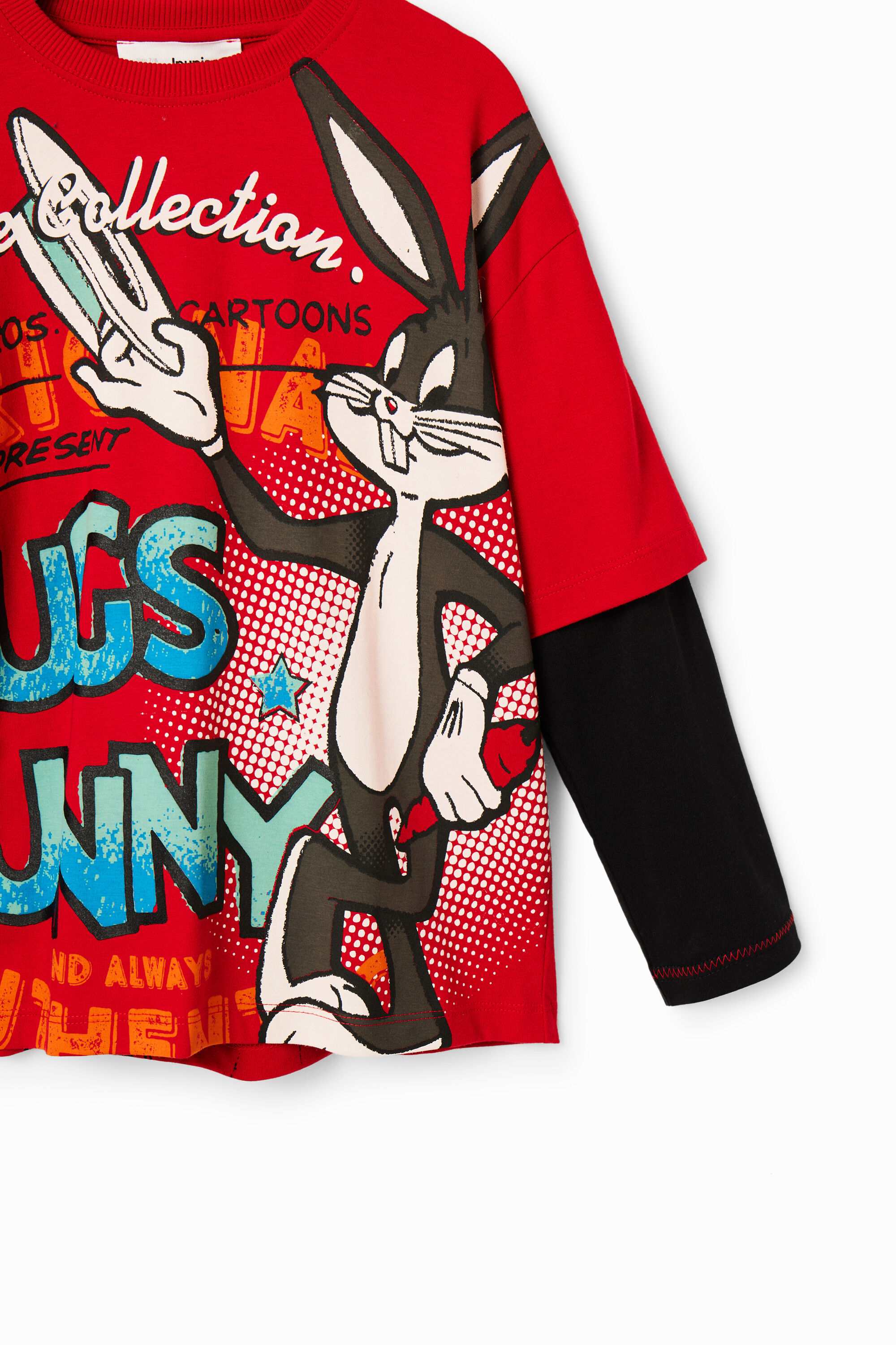 T-shirt manches doubles Bugs Bunny