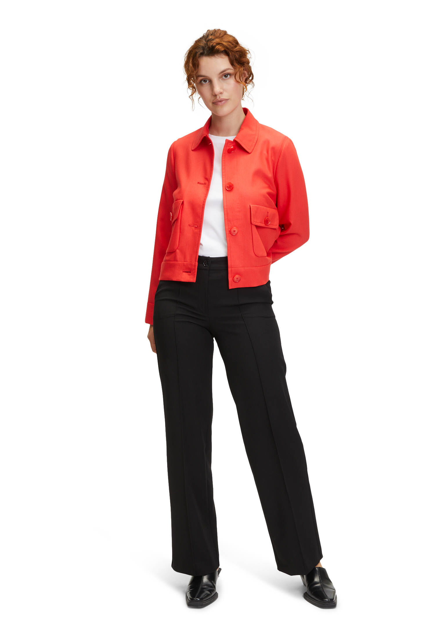 Betty Barclay| Damen Blazer-Jacke mit aufgesetzten Taschen